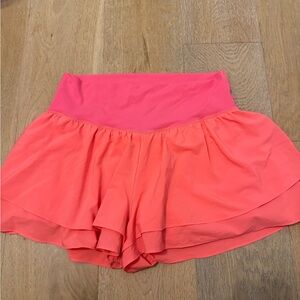 Aerie Coral and Pink Athletic Shorts